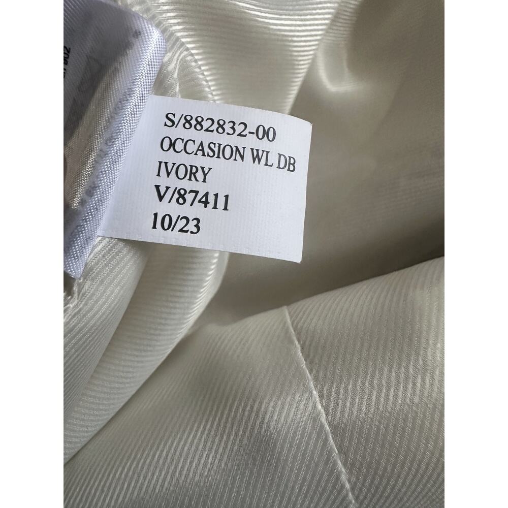 BR Manifattura Emmetex Italian Crepe Double Breasted Blazer Jacket Oversized 2 - Picture 12 of 16